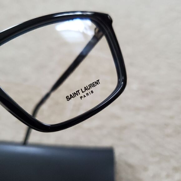 SAINT LAURENT Men's SL344 56mm Optical Frames - Picture 6 of 10